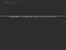 Tablet Screenshot of off-the-air.com